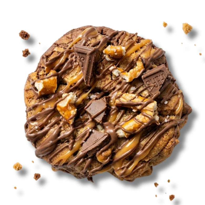 Salted Caramel Pretzel Cookie